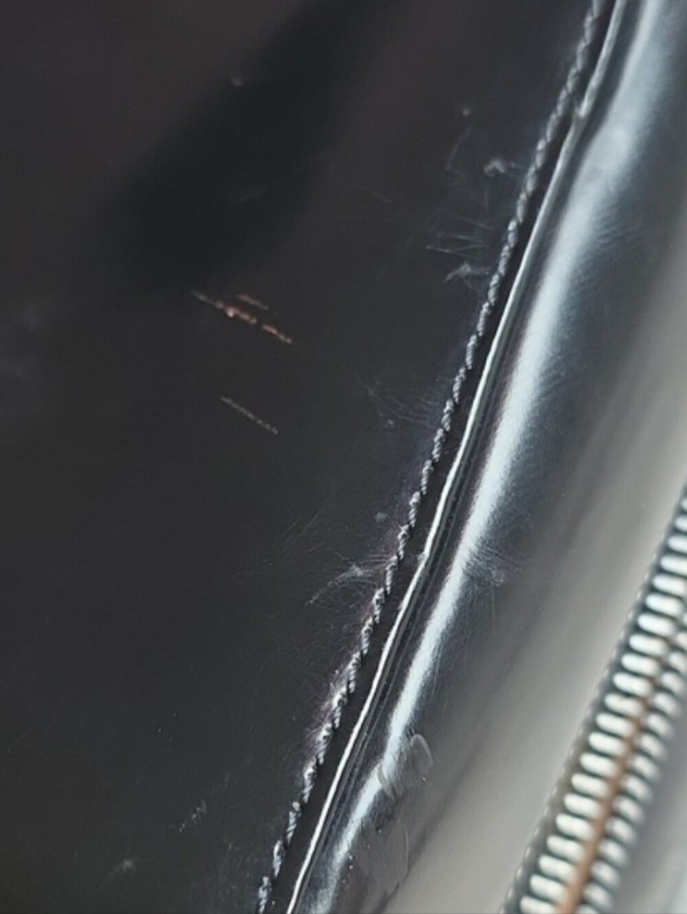 Cartier Black Leather Backpack with Gold Accent - Picture 12 of 15